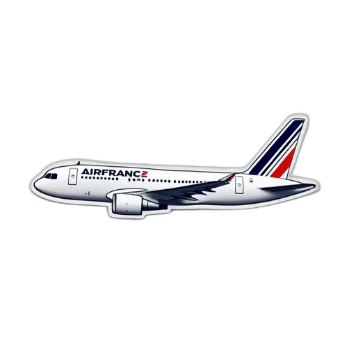 air, france, sticker, shape transparent PNG cut-out
