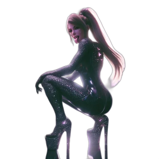 robot, dress, creature, weapon, concept art, cyberpunk, 3d render, comic book art transparent PNG cut-out