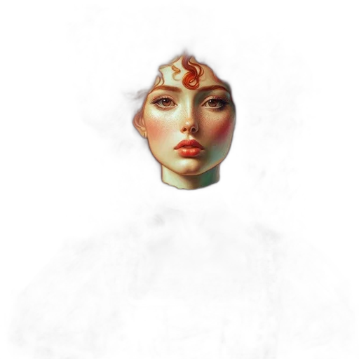face, crown, mask, hat, photorealistic, concept art, fantasy art, pixel art transparent PNG cut-out