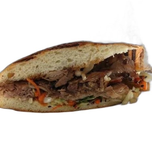 food, staff, animal, photorealistic, delicious, sandwich, grilled, meat transparent PNG cut-out
