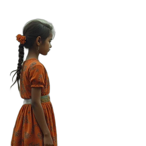 dress, hair, face, robot, photorealistic, 3d render, concept art, beautiful transparent PNG cut-out