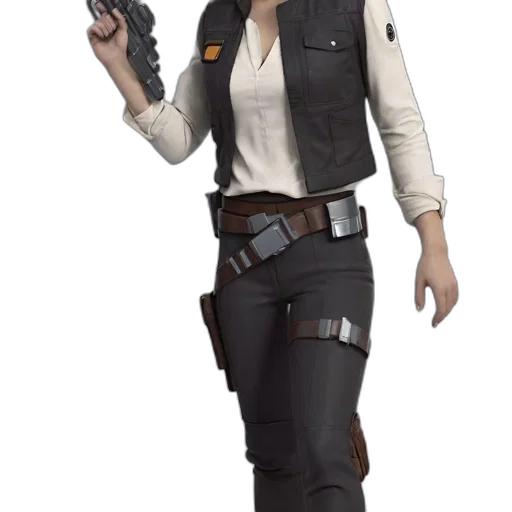 staff, jacket, weapon, concept art, 3d render, photorealistic, snowy, environment transparent PNG cut-out