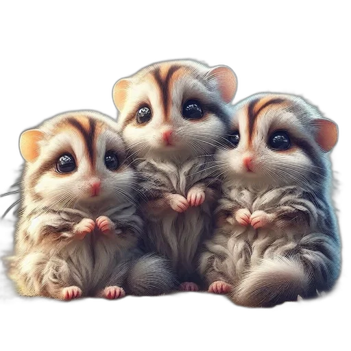 animal, photorealistic, 3d render, oil painting, concept art, three, furry, animals transparent PNG cut-out