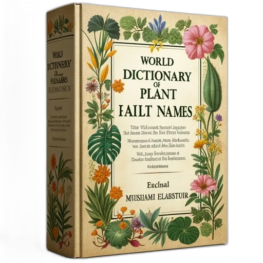 first, volume, crc, world, dictionary, plant, names, covering transparent PNG cut-out