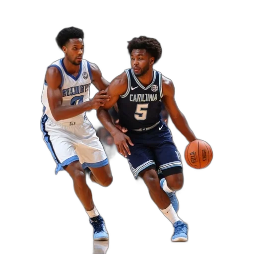 concept art, north, carolina, guard, trey, brown, pulled, defender transparent PNG cut-out