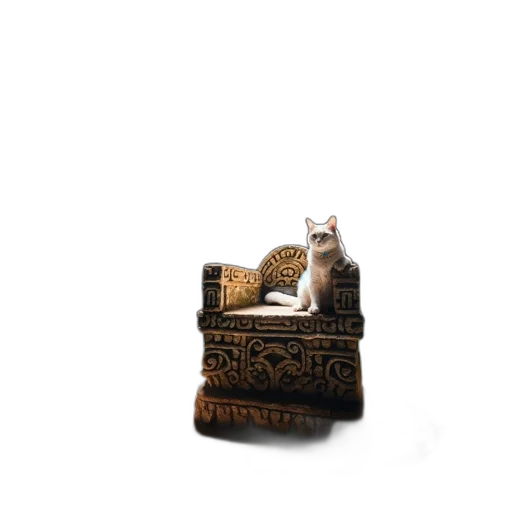 jewelry, furniture, crown, staff, 3d render, photorealistic, concept art, fantasy art transparent PNG cut-out