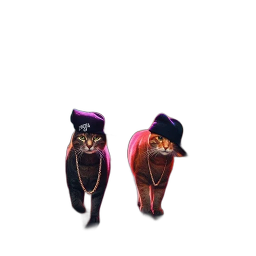 animal, hat, hair, jewelry, 3d render, concept art, pixel art, three transparent PNG cut-out