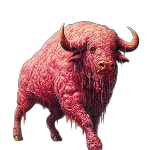 animal, creature, face, mask, concept art, photorealistic, pixel art, fantasy art transparent PNG cut-out