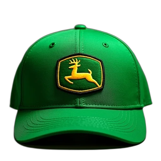 hat, crown, 3d render, green transparent PNG cut-out