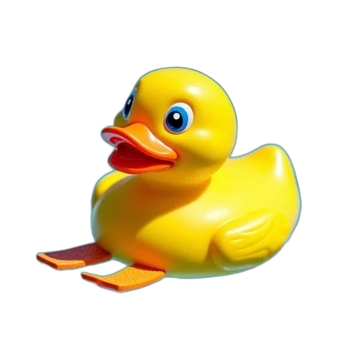 animal, creature, weapon, 3d render, pixel art, photorealistic, concept art, yellow transparent PNG cut-out