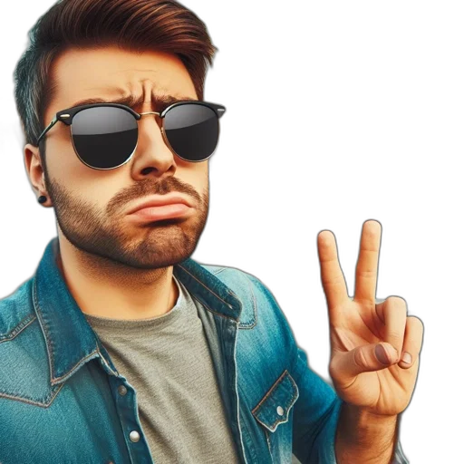 jacket, face, cartoon, photorealistic, 3d render, concept art, man, takes transparent PNG cut-out