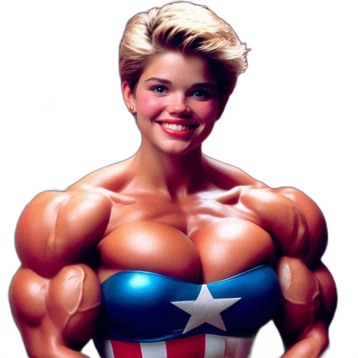 weapon, comic book art, photorealistic, concept art, 3d render, muscular, woman, wearing transparent PNG cut-out