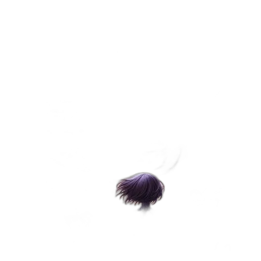 hair, umbrella, creature, hat transparent PNG cut-out