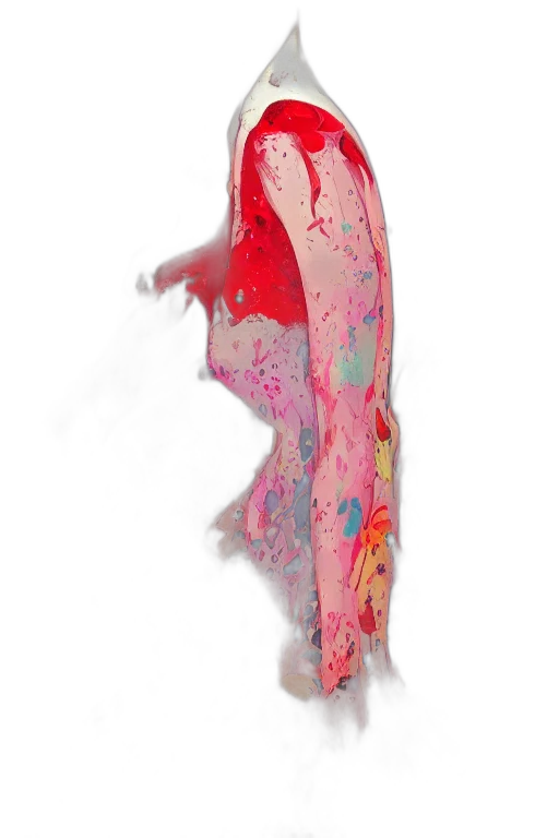 dress, umbrella, jacket, staff transparent PNG cut-out