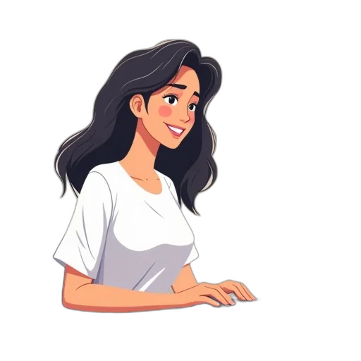cartoon, pixel art, anime, concept art transparent PNG cut-out