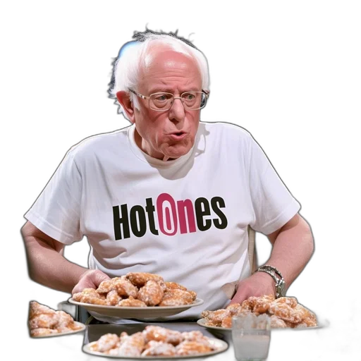 food, jewelry, concept art, vaporwave, 3d render, older, man, hot transparent PNG cut-out