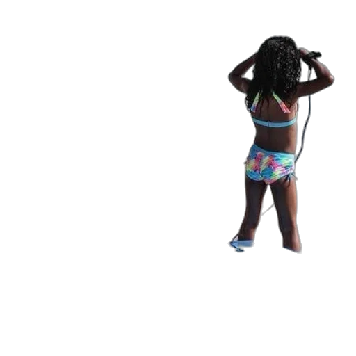 dress, jacket, creature, 3d render, underwater, beach, young, girl transparent PNG cut-out