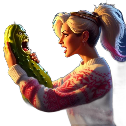 weapon, food, face, creature, concept art, fantasy art, photorealistic, pixel art transparent PNG cut-out