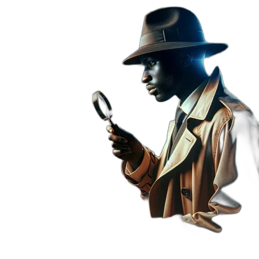 hat, jacket, staff, umbrella, concept art, 3d render, comic book art, pixel art transparent PNG cut-out
