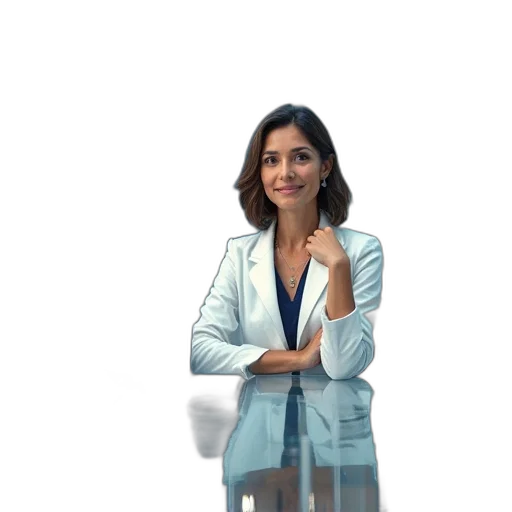 staff, jacket, jewelry, 3d render transparent PNG cut-out
