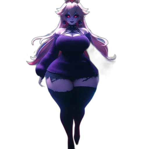 dress, creature, staff, crown, concept art, pixel art, fantasy art, anime transparent PNG cut-out