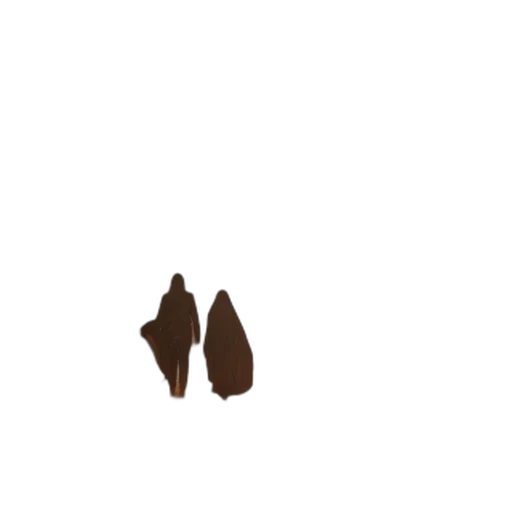 shoes, hair, food, hat, pixel art, concept art, 3d render, photorealistic transparent PNG cut-out