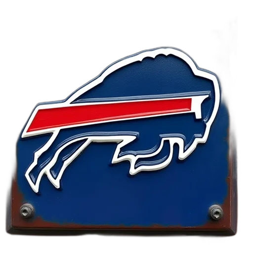 buffalo, bills, logo, plaque transparent PNG cut-out