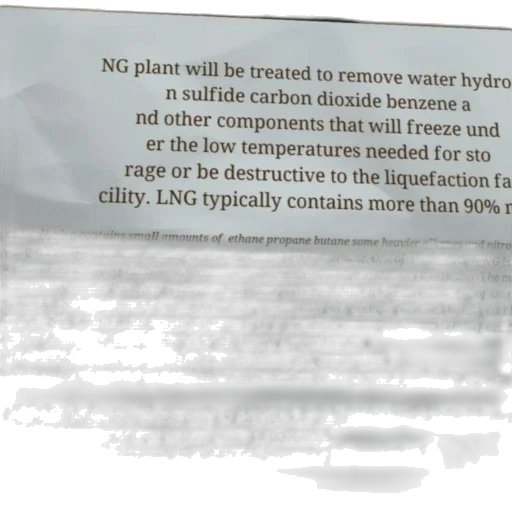 document, discussing, treatment, natural, gas, plants, remove, impurities transparent PNG cut-out