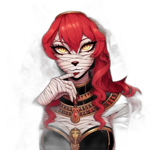 mask, staff, face, crown, fantasy art, concept art, pixel art, anime transparent PNG cut-out