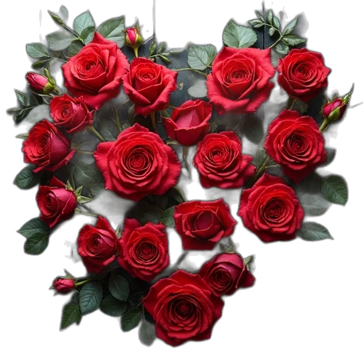 flower, red, cover, court transparent PNG cut-out