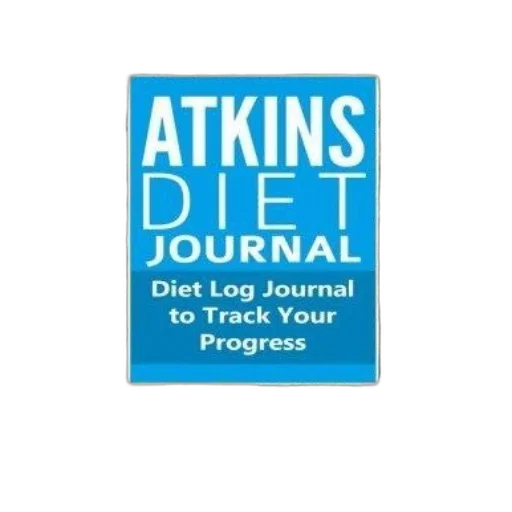 blue, atkins, diet, journal, cover, featuring, images, vegetables transparent PNG cut-out