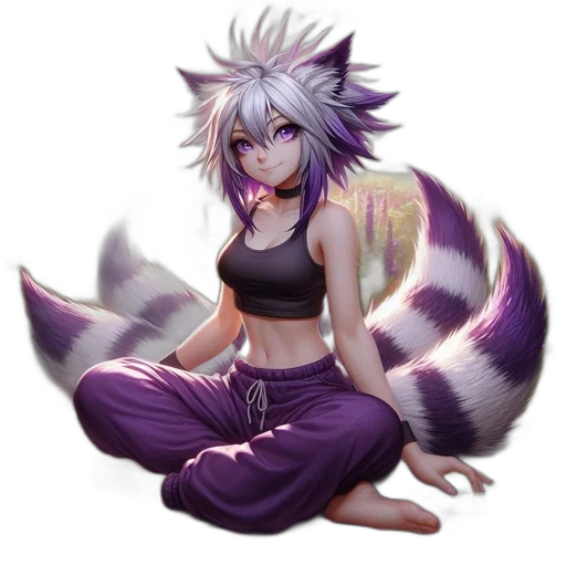 creature, animal, staff, dragon, fantasy art, concept art, pixel art, anime transparent PNG cut-out
