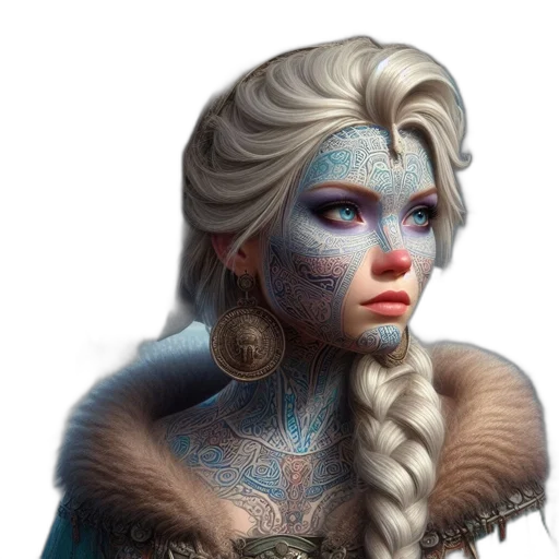 face, dragon, jewelry, fantasy art, concept art, photorealistic, comic book art, blue transparent PNG cut-out