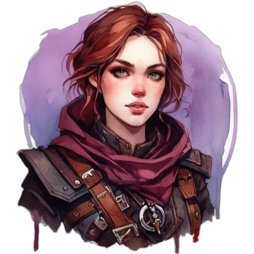 face, jacket, staff, weapon, fantasy art, concept art, pixel art, watercolor transparent PNG cut-out