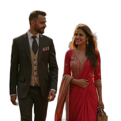 red, namaste, england, trailer, shah, ali, khan, ilela transparent PNG cut-out