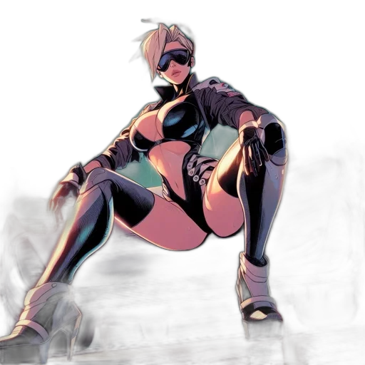 robot, weapon, jacket, concept art transparent PNG cut-out