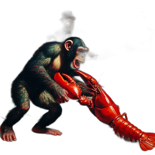 animal, creature, weapon, food, concept art, 3d render, photorealistic, comic book art transparent PNG cut-out