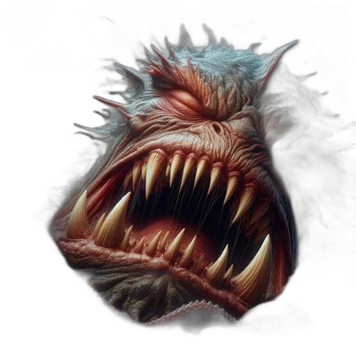 creature, dragon, face, animal, concept art, photorealistic, fantasy art, 3d render transparent PNG cut-out