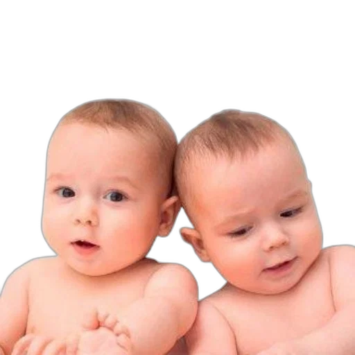photorealistic, 3d render, oil painting, book, cover, two, babies, titled transparent PNG cut-out