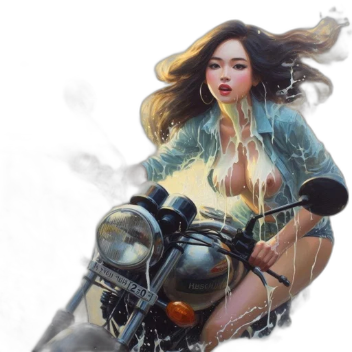 jacket, weapon, concept art, comic book art, fantasy art, photorealistic, golden, pastel transparent PNG cut-out