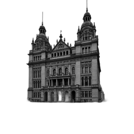 building, crown, staff, furniture, 3d render, concept art, photorealistic, pixel art transparent PNG cut-out