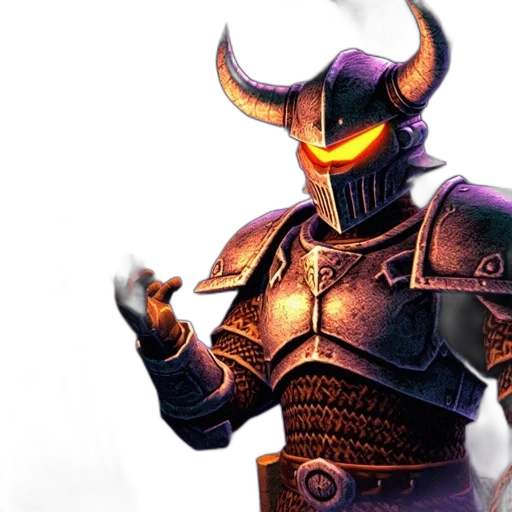 sword, mask, weapon, dragon, concept art, fantasy art, 3d render, pixel art transparent PNG cut-out