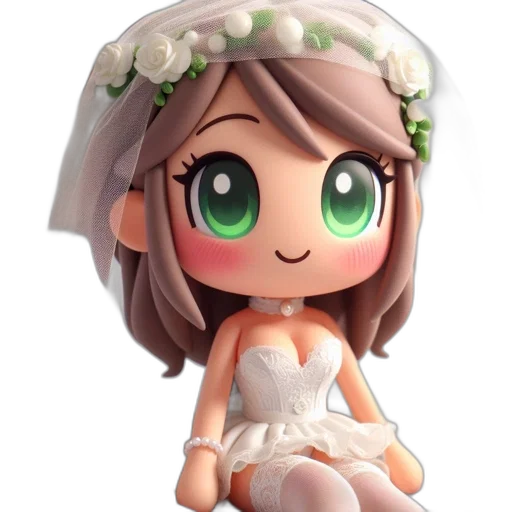 dress, crown, robot, face, 3d render, pixel art, concept art, cartoon transparent PNG cut-out