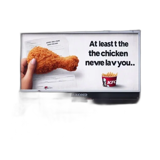food, weapon, animal, crown, photorealistic, advert, kfc, featuring transparent PNG cut-out