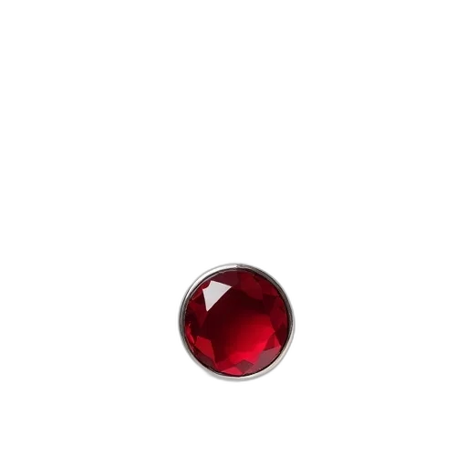 jewelry, crown, staff, hat, 3d render, red, silver, necklace transparent PNG cut-out