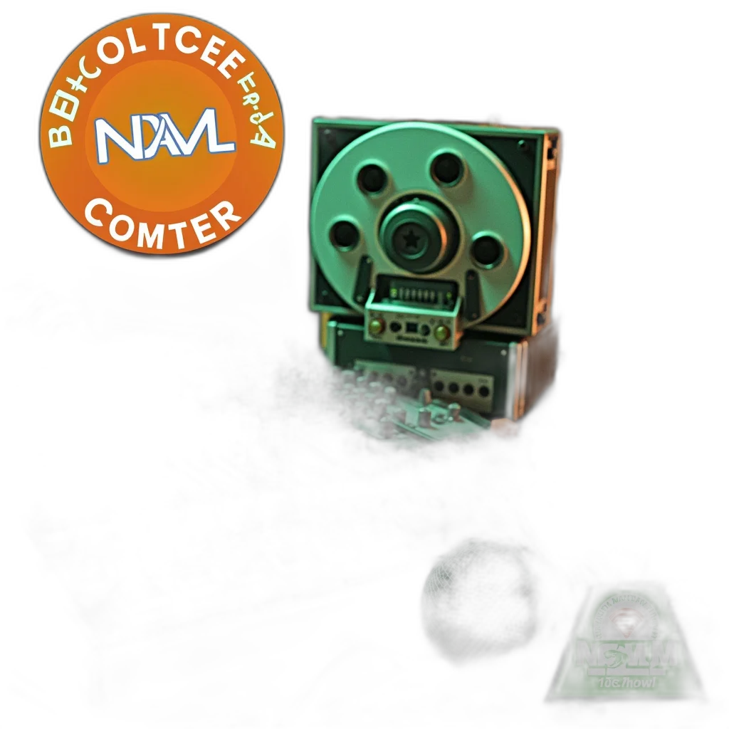 robot, 3d render, vertical, image, showcasing, variety, audio, equipment transparent PNG cut-out