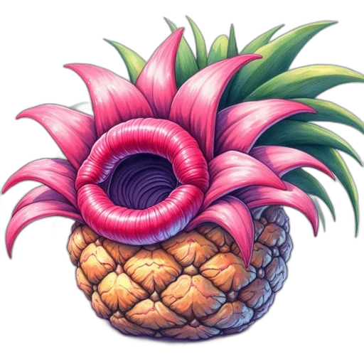 crown, flower, hat, food, vaporwave, pixel art, watercolor, concept art transparent PNG cut-out