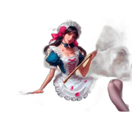dress, weapon, concept art, fantasy art, 3d render, photorealistic, artifact, card transparent PNG cut-out