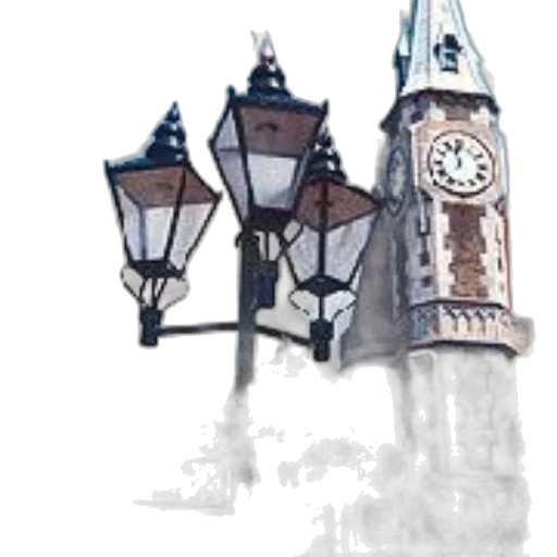 building, umbrella, staff, watercolor, photorealistic, concept art, 3d render, city street transparent PNG cut-out