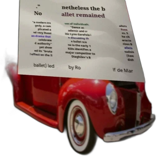 car, 3d render, text, excerpt, discussing, impact, ballet, individuals transparent PNG cut-out